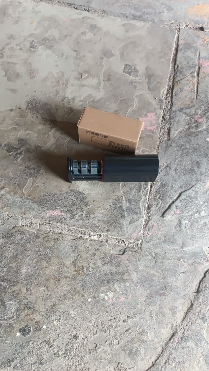 3-Stage Knife Sharpener, Knife grinder Three-sided blade for both water (1 Pc) 3-Stage Knife Sharpener, Knife grinder Three-sided blade for both water (1 Pc)